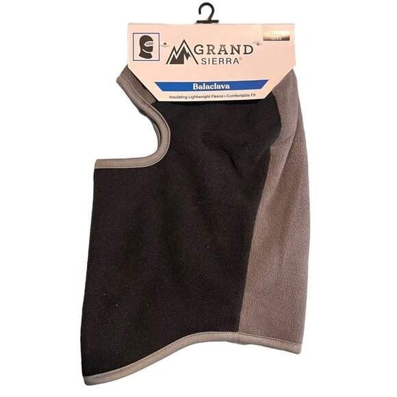 Grand Sierra YOUTH BOYS 8-16 Winter Balaclava Fleece Face Mask Hat Hood Gray NEW - Picture 1 of 5